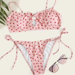 Pink Strawberry Bikini